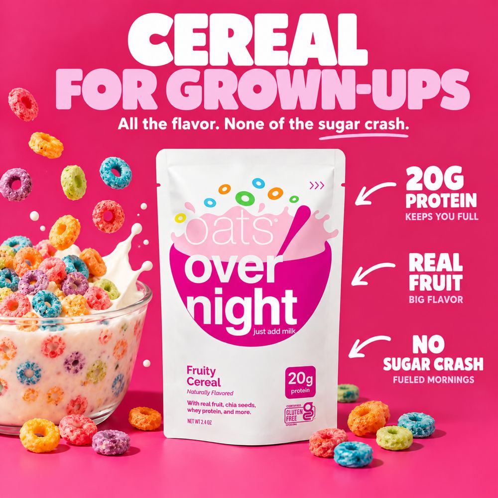 Oats Overnight — Cereal for Grown-Ups