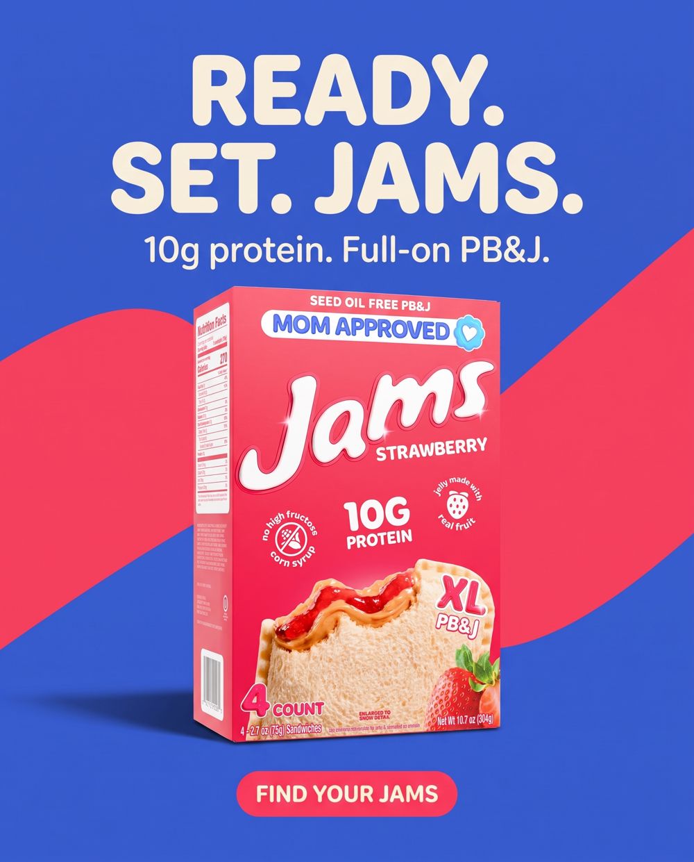 Jams — Ready. Set. Jams.