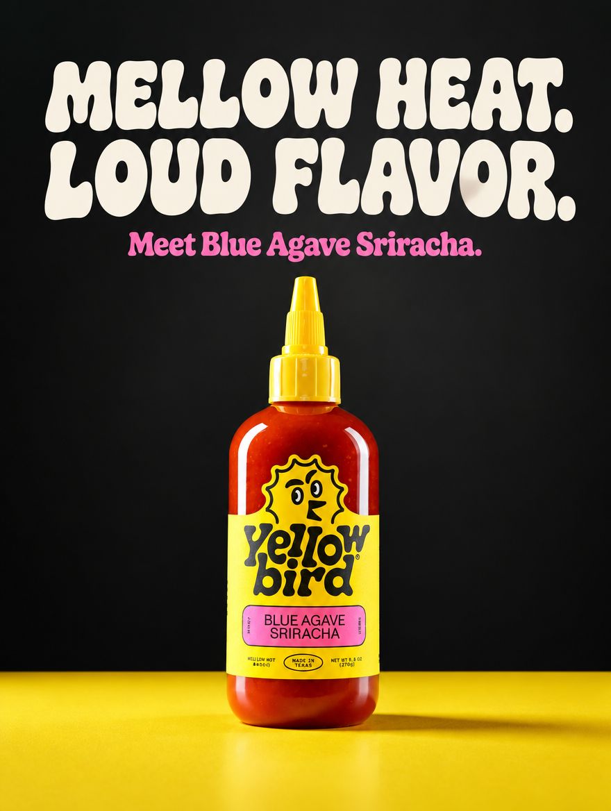 Yellowbird — Mellow Heat. Loud Flavor.
